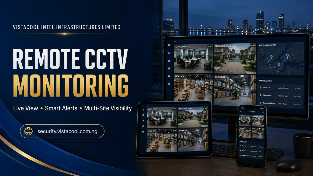 Remote CCTV Monitoring Services in Nigeria