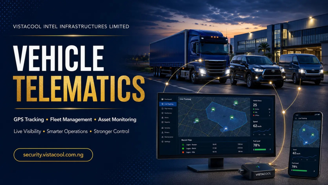 Vehicle Telematics, GPS Tracking & Fleet Management in Nigeria